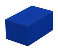 Boîte de rangement Ultimate Guard Ultimate Guard Twin Flip`N`Tray 160+ Xenoskin Bleu Bleu 11,3x8,9x17,7 cm
