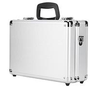 Boîte de Rangement Universelle en Aluminium pour Télécommande d'avion 2,4 G avec éponge de pour émetteurs et Récepteurs JR, FUTABA, Fly
