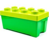 Boîte de rangement verte originale LEGO Medium
