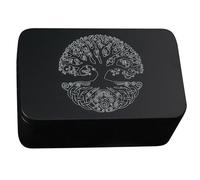 Boîte de rangement vide en métal pour cartes de jeu, tarot, cartes de jeu, tarot, jeu de tarot