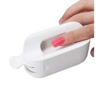 Boîte de recyclage de poudre à ongles - Kit d'ongles en poudre à tremper à trois couches,Boîte de rangement portative de poudre de trempage de récipient d'immersion d'ongle pour l'art d'ongle