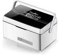 Boîte De Réfrigérateur Portative De Refroidisseur De Vaccin D'insuline De Capacité Élevée, Mini Réfrigérateur De Voiture De Refroidisseur D'insuline Garde Le Médicament Plus Frais Et Isolé,3 Piles