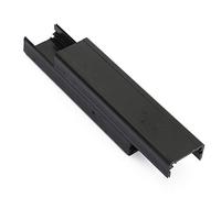 Boîte de Refroidissement en Aluminium Rectangulaire, Boîte en Aluminium à Dissipation Thermique électronique, Protection Contre la Foudre Noire, Coque en Aluminium pour Le