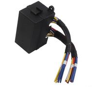 Boîte de relais de fusibles pré-câblés 12 V comprenant 4 relais et 12 fusibles ATC et ATO pour intégration du système électrique de voiture, camion et bateau