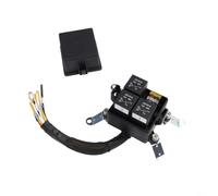 Boîte de relais fusible 12 V avec protection IP65 et configuration de fente flexible pour relais 4 broches 5 broches 40 A et bornes de fusible ATC (pré-câblé)