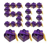 Boîte de remise de diplôme 2025 avec glands - Décoration de table avec chapeau de remise de diplôme - Lot multiple pour l'école, la maternelle, les boîtes de remise de diplôme 2025, les boîtes de