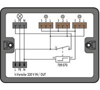 Boîte de répartition série (connecteur réseau) 899 WAGO 899-632/101-000 16 A noir 1 pc(s)