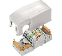 Boîte de répartition Weidmüller FP TERMINAL LG 1-PE 1270000000 flexible: 0.5-6 mm² rigide: 0.5-6 mm² gris 1 pc(s)