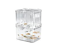 Boîte De Reproduction pour Poissons Transparente avec ventouses pour | Boîte d'isolement pour poissons Pour guppy, platy et crevettes, maison, bureau, hall hôtel et animale