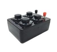 Boîte de résistance pour expérimentation électrique, 4 réglages réglables, boîte de résistance 9999 Ohm, appareil d'enseignement physique