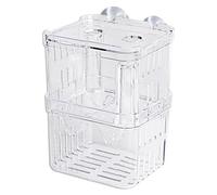 Boîte de restructuration de poissons en acrylique - Boîte en cristal pour aquarium, crevettes, poissons-crevettes, poissons-clownfish - Réservoir Hatchery Incubateur pour bébé - Boîte d'isolation pour