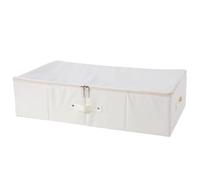 Boîte de robe de mariée Boîte de rangement de robe de mariée, 28x15.8x6.9 Boîte de conservation de la robe de mariée, boîte à glissière à fermeture éclair à l'épreuve de la poussière avec poignée pou