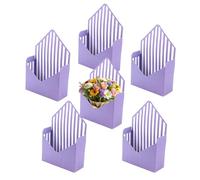 Boîte De Saint-Valentin - Enveloppes De Rangement, Boîte-cadeau Bouquet | Panier En Papier Pliant DIY, Porte-faveur De Grande Capacité Pour Festival D'anniversaire, Nourriture, Collation Au Chocolat,