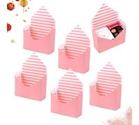 Boîte de Saint-Valentin - Enveloppes de rangement, boîte cadeau pour bouquet | Panier en papier pliable à faire soi-même, grande capacité pour anniversaire, festival, nourriture, chocolat, collation