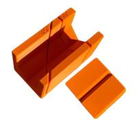 Boîte de scie à onglets | Outil de bois d'angle de 90 et 45 degrés | Instructions de coupe pour panneaux, matériaux en bois, carton, métal, armoires, cadres, travaux de cadre