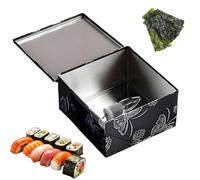 Boîte De Séchage D'algues - Déshydrateur D'algues Avec 3 Ampoules Chauffantes, Température Réglable Pour Nori Croustillant, Sushi Et Snacks, Récipient Nori Avec Pieds Isolants En Silicone S