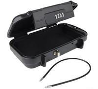 Boîte de sécurité de voyage portable avec mot de passe à quatre chiffres étanche et bande d'étanchéité pour téléphones, portefeuilles, passeports, bijoux et petits objets essentiels (A)
