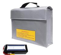 Boîte de sécurité ignifuge - Sac ignifuge | Sac à documents ignifuge | Conteneur de stockage de batterie ignifuge | Protecteur de protection de batterie | Boîtes de sécurité résistantes à l'usure pour