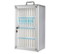 Boîte de sécurité murale pour téléphone portable - 36 emplacements pour bureau, cuisine et usine - Solution de stockage haute sécurité pour appareils des employés - Idéal pour une utilisation