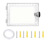 Boîte de sécurité pour Thermostat avec Bords Anti-Levier améliorés, universels pour, Couvercle Transparent, Comprend 2 clés, boîte de Verrouillage de contrôle de température