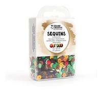 Boîte de sequins plats multicolore - 4000 pièces - Graine Créative Multicolore G