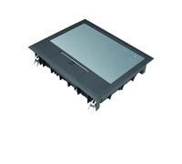 Boîte de sol 18 modules noire - GOULOTTE INSTALLATIO HAGER VE09059005