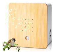 Boîte de son avec détecteur de mouvement avec support mural - Sonore naturelle - Chant naturel - Chant d'oiseaux - Avec chant d'oiseaux relaxant - Source de forêt