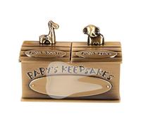 Boîte de souvenirs pour bébé, structure scellée anti-Rust, 6.2x3.5x4,7 cm, boîte de souvenir personnalisée, stockage de mémoire des, sécurisé et facile à utiliser, pour les