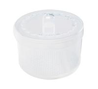 Boîte de stérilisateur d'outils à ongles - Conteneurs de rangement | Boîte de rangement d'outils d'art des ongles, boîte de manucure à double couche transparente profesi