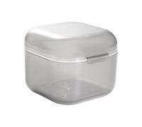 Boîte de stérilisateur en plastique pratique pour outils de manucure - Foret à ongles - Nettoyant pour ongles, écoles d'art et salons de beauté - Utilisation à la maison