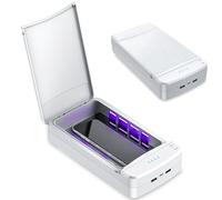 Boîte de stérilisateur professionnel pour nail art : stérilisateur de lampe UV WIYETY professionnel, appareil de désinfection UV avec fonctionnement silencieux, convient pour les outils de manucure et