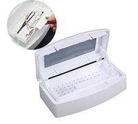 Boîte de stérilisation des ongles, plastique propre boîte de stérilisateur organisateur de stockage boîte de désinfection outil de beauté plateau de désinfection boîte de stérilisation