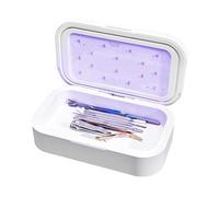 Boîte de stérilisation pour ongles - Boîte désinfectée - Plateau de stérilisation - Outils de stérilisation - Conteneur pour ongles