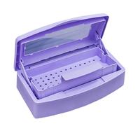 Boîte de stérilisation pour ongles, facile à utiliser pour un usage | Unité de nettoyage compacte pour un usage commercial, solution de rangement peu encombrante pour petits salons