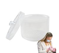 Boîte De Stérilisation Pour Outils De Manucure - Bac De Stérilisation Pour Fraises De Manucure - Plateau De Nettoyage Portable À Double Filtration Pour Voyage Maison Et Pince