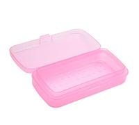 Boîte de stérilisation transparente pour ongles - Grande capacité - Pour manucure sûre et hygiénique - Outil désinfecté