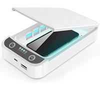 Boîte de stérilisation UV Ultra Violet PROtastic - Parfaite pour la stérilisation du téléphone/des clés/portefeuilles/argent, etc. - Alimentée par USB avec minuterie automatique