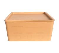 Boîte de stockage alimentaire avec couvercle Grooming Deluxe Beige 7 L