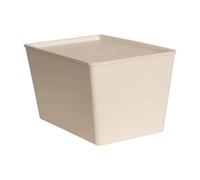 Boîte de stockage alimentaire avec couvercle Grooming Deluxe Blanc 3,5 L