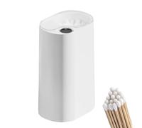 Boîte de Stockage Automatique pour Coton-Tige | Boîte de Rangement Intelligent pour Coton-Tiges,Boîtier Organisateur Hygénique Pour Outils De Maquillage Voyage Femmes Coiffeuse Hôtel Bureau Salle De