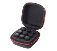 Boîte de stockage d'huile essentielle - Sac de voyage compact pour huiles essentielles | Durcissement de protection pour 9 bouteilles, organisateur choc pour aromathérapie, huiles parfumées, mélanges
