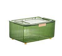 Boite de Stockage pour Routeur WiFi, Boite Rangement Routeur Internet, Boîte de Rangement pour Câble, Etagere pour Decodeur TV, Multicouche Étagere Murale Rangement Dec(Size:31.5×21.5×14 cm,Color:C)