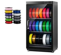 Boîte De Stockage Professionnelle Pour Filament, Boîte De Séchage Électronique 3D, Plage RH15%-RH60%, Robuste 50kg, Adsorption Par Tamis Moléculaire, Pour Filaments PLA, ABS Multi-types(115L)