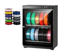 Boîte De Stockage Professionnelle Pour Filament, Boîte De Séchage Électronique 3D, Plage RH15%-RH60%, Robuste 50kg, Adsorption Par Tamis Moléculaire, Pour Filaments PLA, ABS Multi-types(70L)