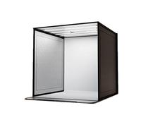 Boîte de studio photo à DEL à intensité variable, boîte de studio de photographie compacte | Tente photo pliable avec lumière LED à intensité variable, accessoires de photographie 40 x 40 cm,