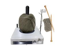 Boîte de support de fil, support de fil rotatif - Porte de bobine de fil de spinner facile à libérer - Projets d'artisanat multifonctionnel portatifs Attachement au crochet pour