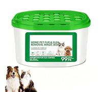 Boîte de suppression des poils et des odeurs d'animaux, couverture à 360° pour un retrait puissant des poils d'animaux, éliminateur d'odeurs portable et collecteur de poussière, longue durée (1pcs)