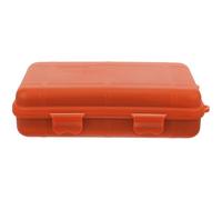 Boîte de Survie Extérieure Étanche, Antichoc, Rigide, Orange, Portable | Rangement pour Maison et Boutique, Plastique, Format Compact, Protection Renforcée, Usage Camping et Secours