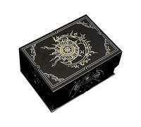 Boîte de tarot multifonction ergonomique et légère | Boîte à cartes de tarot conçue pour l'extérieur, voyage, fête, famille, méditation, divination, jeu d'oracle