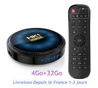 Boîte de télévision intelligente Android 11 T95 HK1RBOX - Double Wifi 4K 4G 32Go